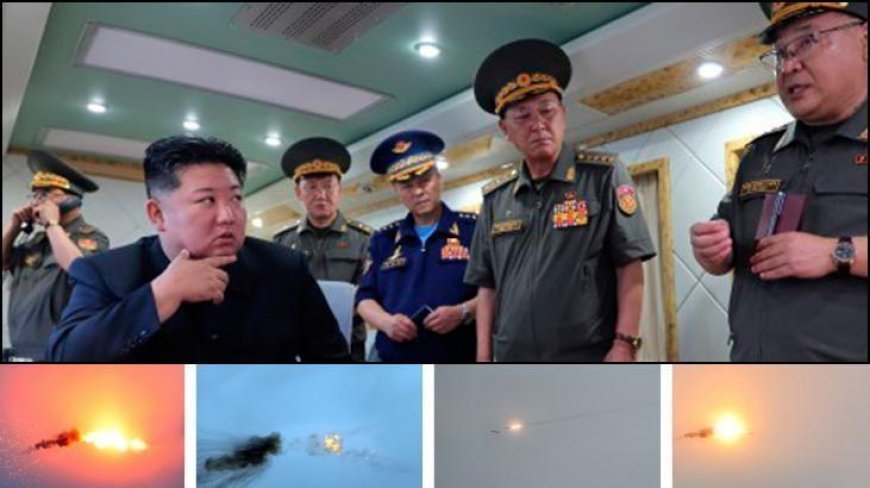 Son Dakika: Güney Kore'nin uyarı ateşinden hemen sonra Kuzey Kore'de füze testi