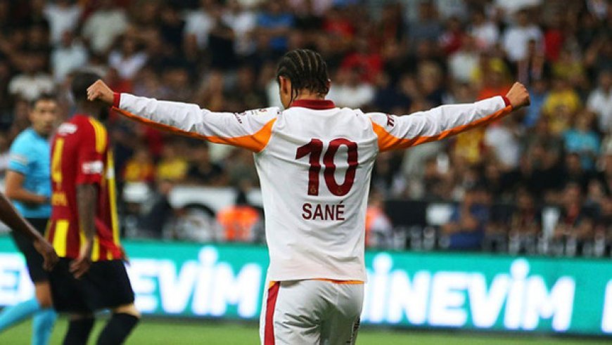 Galatasaray'da Leroy Sane siftah yaptı!