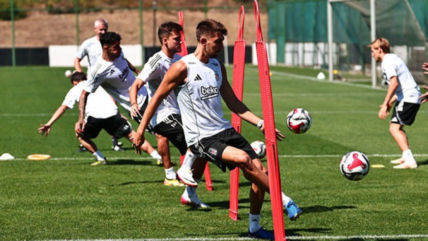 Beşiktaş, Lausanne maçı hazırlıklarını sürdürdü