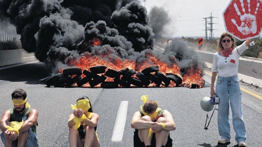 İsrail, rehineler için ayakta! Anlaşma istiyorlar