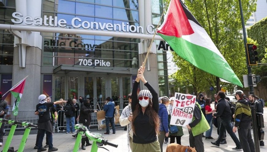 Microsoft'ta İsrail krizi: Çalışanlar kelepçelenerek çıkarıldı