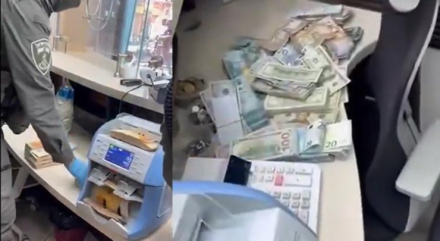 SON DAKİKA HABERLER: Batı Şeria'da dehşet: İsrail askerleri döviz bürosunu bastı, binlerce doları çaldı