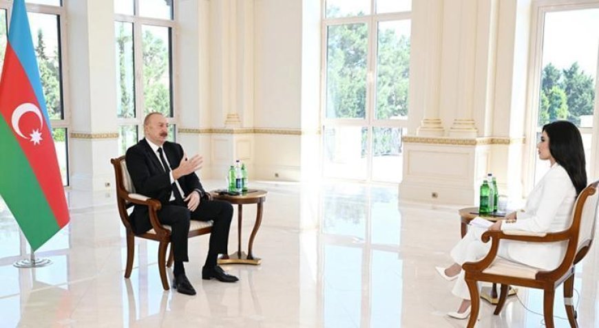 Aliyev'den flaş açıklama: İsrail ile Suriye arasında arabuluculuk yaptık!