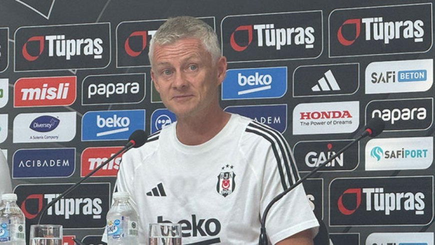 Beşiktaş Teknik Direktörü Solskjaer'dan Rashica açıklaması! 'Yarın oynayamayacak'