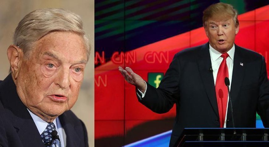 Trump, Soros ve oğlunu hedef aldı: 'Deliler ülkeyi parçalayamayacak'