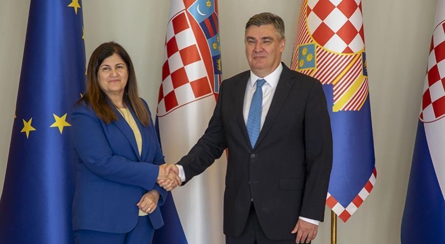 Hırvatistan Cumhurbaşkanı'ndan hükümete Filistin'i tanıma çağrısı