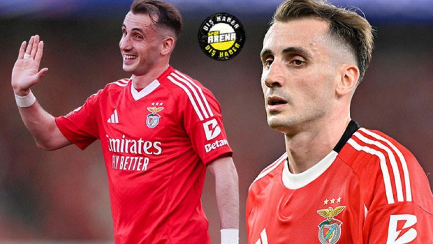 Kerem Aktürkoğlu, Fenerbahçe’ye transferini açıkladı! Benfica’ya veda konuşması yaptı