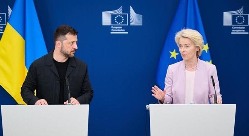 AB Komisyonu Başkanı von der Leyen, Trump ve Zelenskiy'le Rusya'nın Kiev'e saldırısını görüştü!