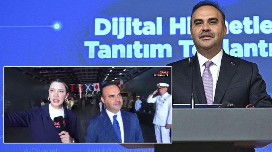 Bakan Kacır’dan TEKNOFEST Mavi Vatan’da CNN Türk’e Çelik Kubbe mesajı