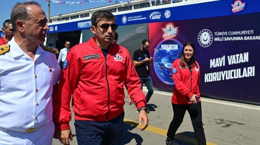 Selçuk Bayraktar, TEKNOFEST Mavi Vatan'da konuştu: Milli fırkateyn ilk defa halka açık