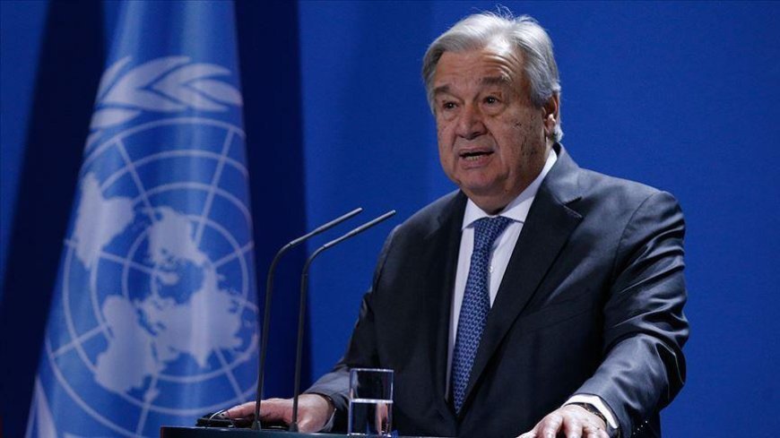 Guterres Ukrayna Devlet Başkanı Zelenskiy ile görüştü