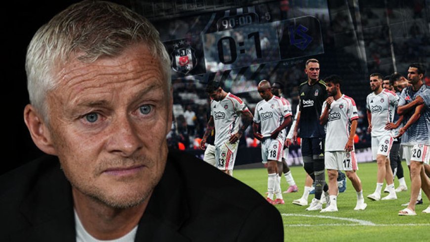 Beşiktaş taraftarından futbolculara ve Solskjaer'e sert tepki!