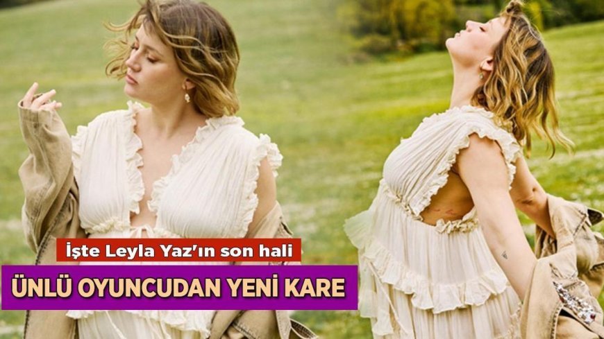 Haberler: Gizem Karaca paylaştı! İşte kızı Leyla Yaz'ın son hali