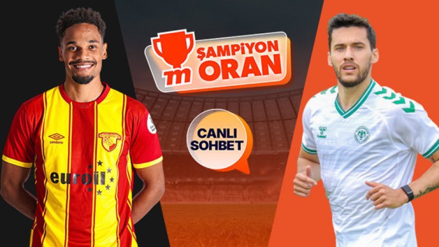 Haftanın açılış maçında Göztepe, Konyaspor’u ağırlıyor! Maçın heyecanı canlı sohbet ve Şampiyon Oranlar ile Misli'de
