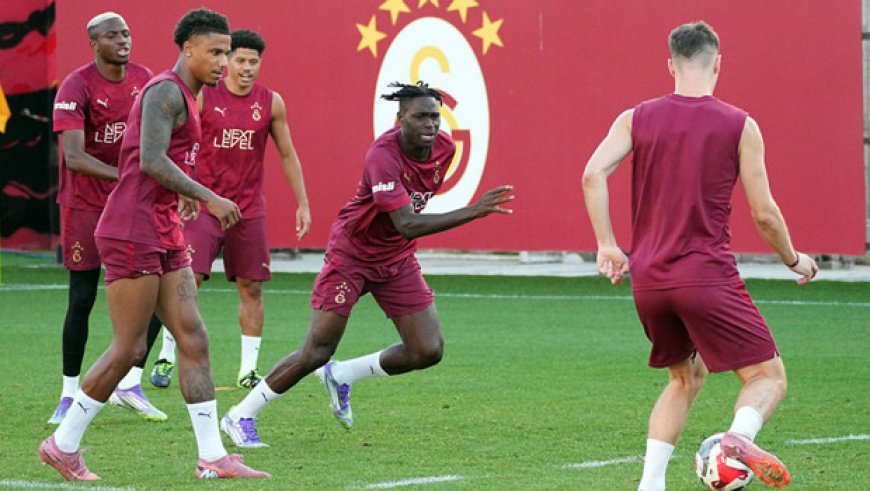 Singo, Galatasaray ile ilk antrenmanına çıktı!
