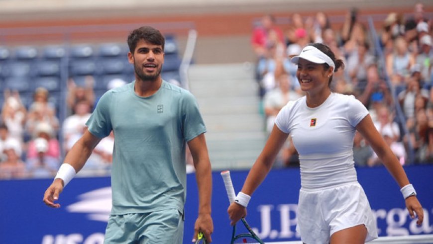Carlos Alcaraz ve Elena Rybakina, ABD Açık'ta 4. tura yükseldi!