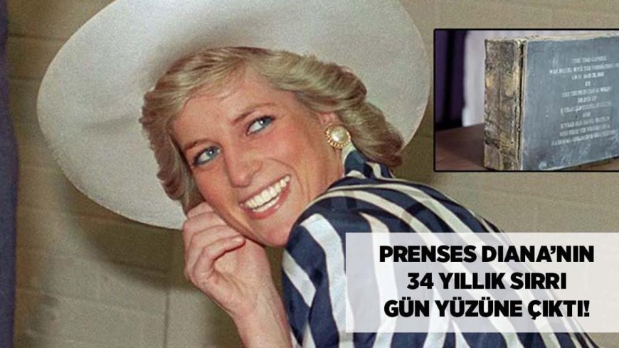 Dünya haberleri! Prenses Diana'nın zaman kapsülünde ne var? Prenses Diana'nın zaman kapsülünden neler çıktı?