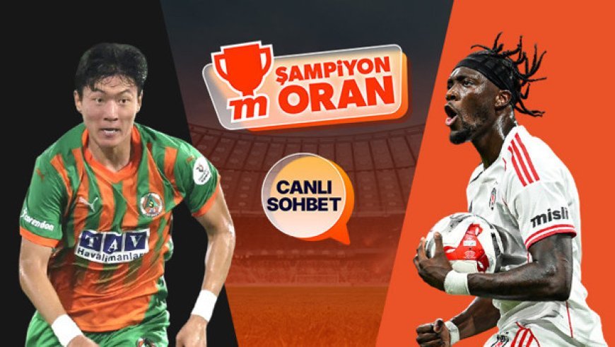 Beşiktaş, Süper Lig'de Alanyaspor'a konuk olacak! Zorlu maçın heyecanı canlı sohbet ve Şampiyon Oranlar ile Misli'de