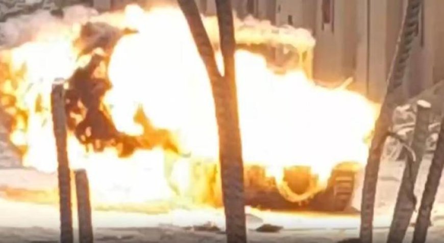 Kassam Tugayları'ndan İsrail'e pusu: Askerleri taşıyan araç etkisizleştirildi!