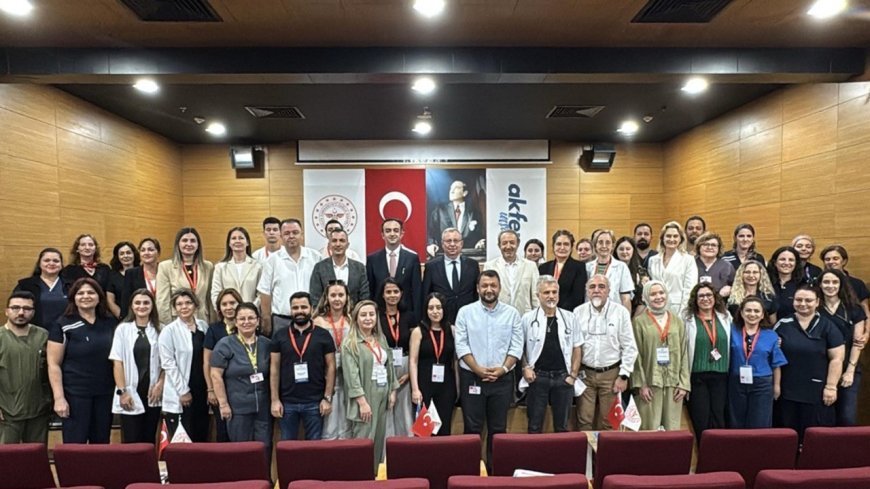 Tekirdağ Şehir Hastanesi'nde, yoğun bakım hemşireliği eğitimi