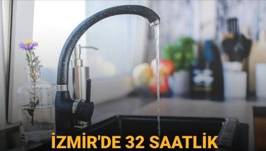 İzmir'de su kesinitisi (Buca, Konak, Bornava, Güzelbahçe) Sular ne zaman gelecek?