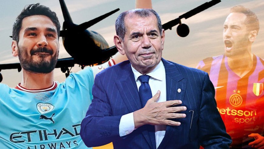 Galatasaray'da çifte yıldız operasyonu: İlkay'la anlaşma sağlandı, Hakan için girişimler başladı!