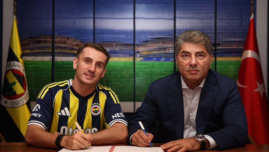 Fenerbahçe, Kerem Aktürkoğlu'nu resmen açıkladı! İşte ilk sözleri...
