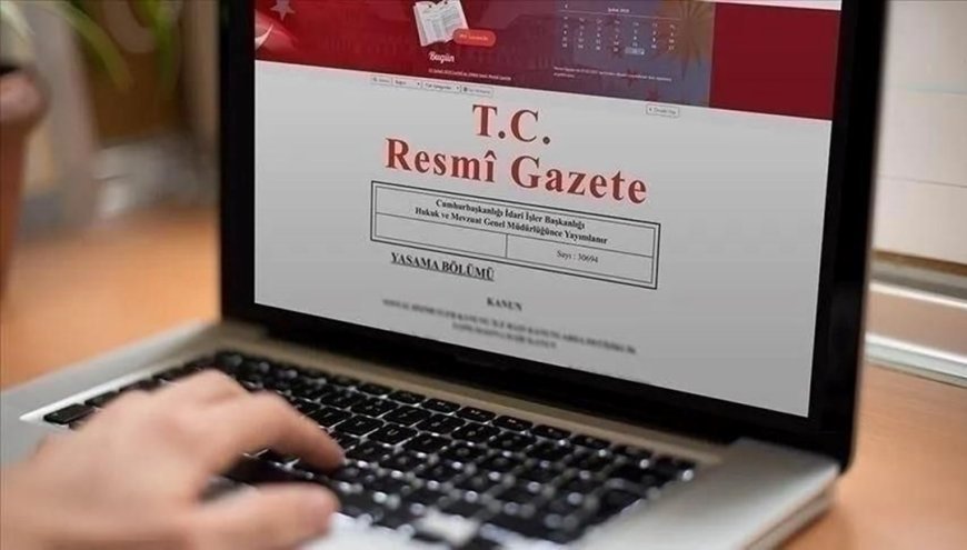 Resmi Gazete'de bugün (2 Eylül 2025 Resmi Gazete kararları)