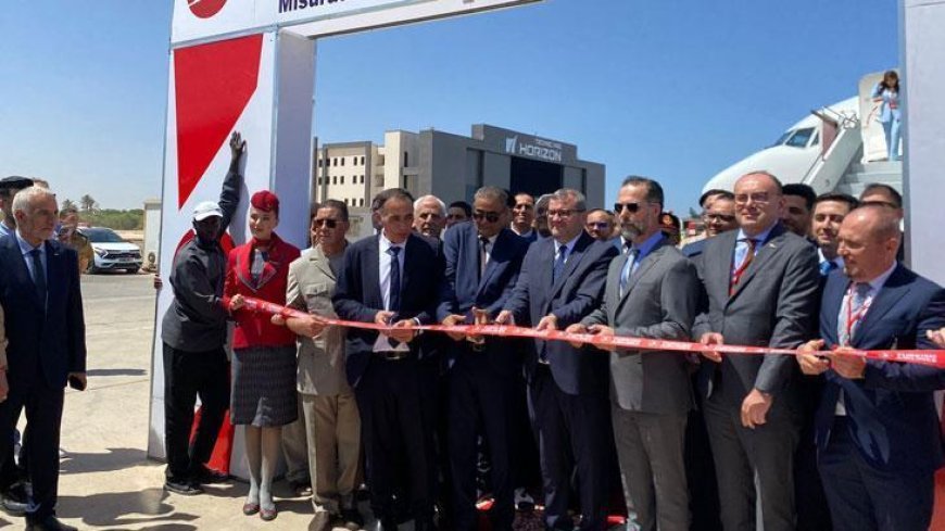 Türk Hava Yolları, Mısrata’ya yeniden uçmaya başladı