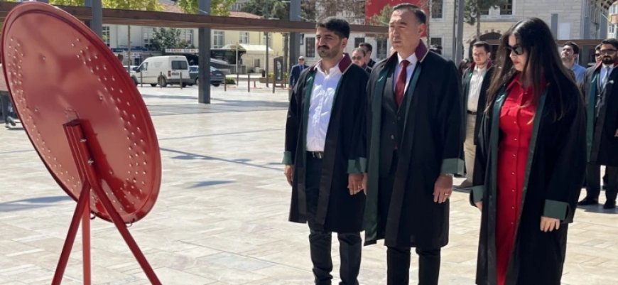 TEKİRDAĞ BAROSU BAŞKANI GÜRCÜN: “ADALET TOPLUMUN ORTAK VİCDANIDIR”