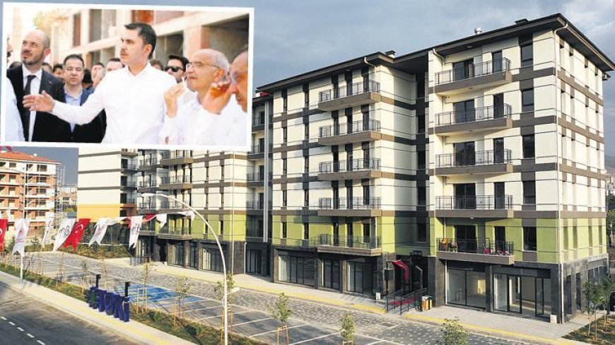 Deprem bölgesinde 300 bin konut tamam