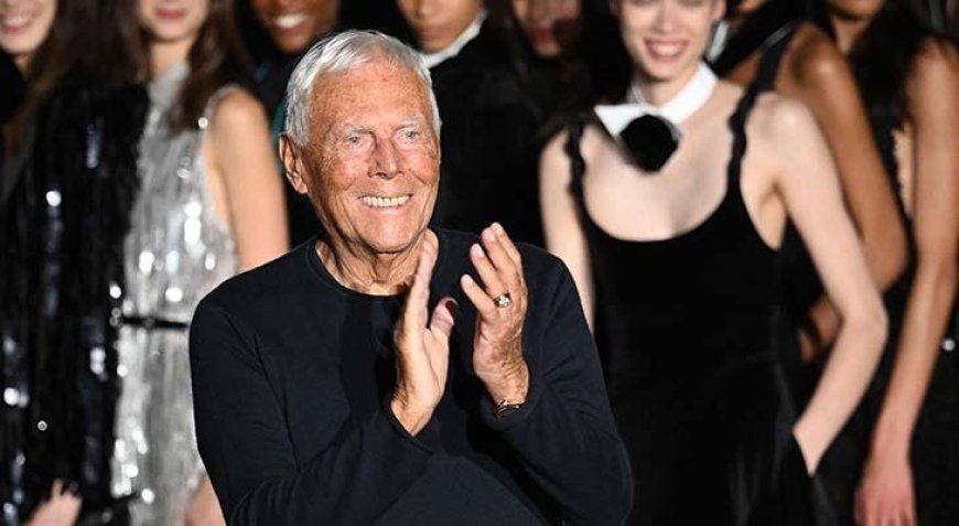 İtalyan moda tasarımcısı Giorgio Armani hayatını kaybetti!