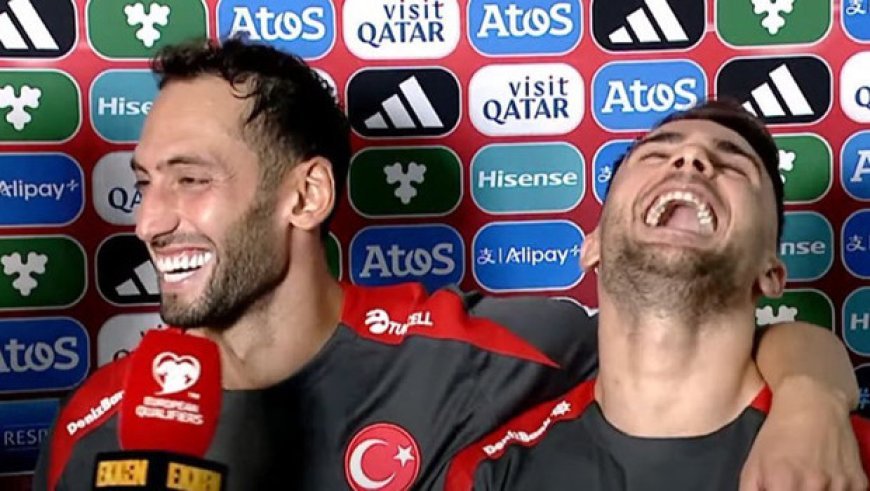 Hakan Çalhanoğlu ve Yunus Akgün iddialara son noktayı koydular: 'Burası milli takım, burada öyle bir şey yok!'