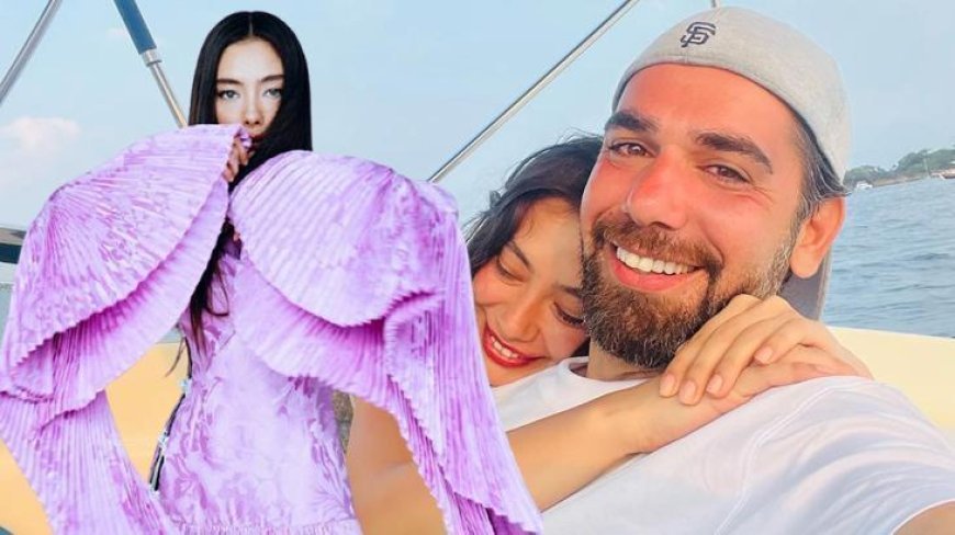 Haberler: Neslihan Atagül'den mutlu aile pozu! Oğlu Aziz'in son halini paylaştı