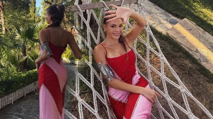 Ebru Şahin nikah şahidi oldu! Ayakkabısı geceye damga vurdu