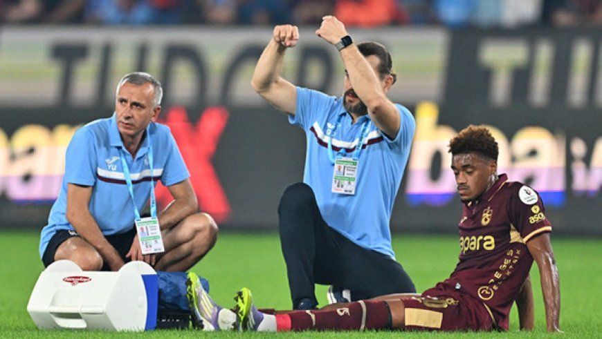 Trabzonspor'da sakatlık şoku! Fenerbahçe derbisini kaçırabilir