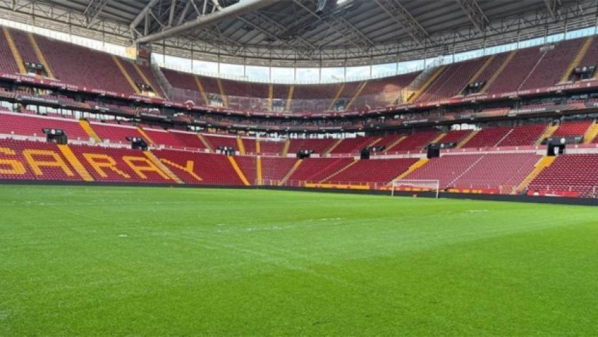 Galatasaray'dan Rams Park'ın zemini için açıklama!