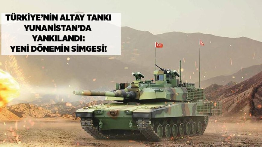 Son Dakika Haberleri: Savunma hedeflerinin kilometre taşı! Yunanistan'da yankılandı...