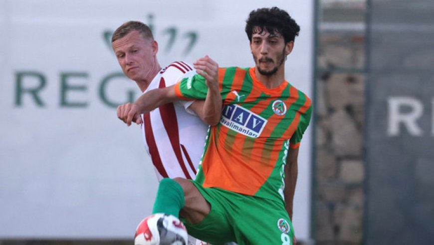 Alanyaspor, hazırlık maçında Antalyaspor'u yendi