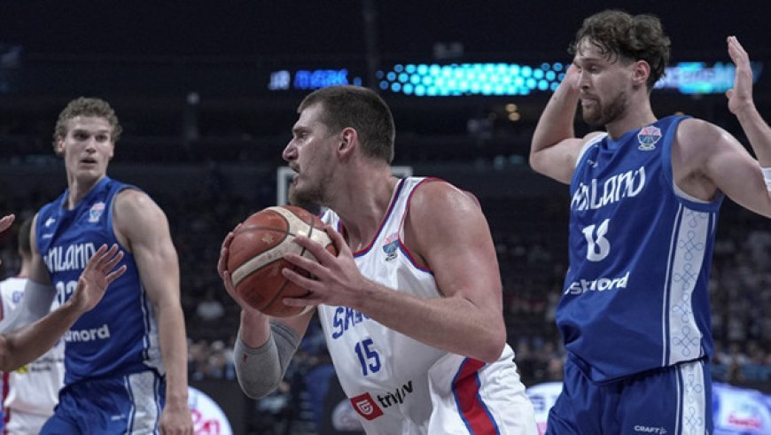 Sırbistan EuroBasket'e veda etti, Finlandiya çeyrek finalde!