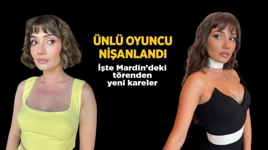 Haberler: Sevda Erginci evlilik yolunda ilk adımı attı! İşte nişandan yeni fotoğraflar
