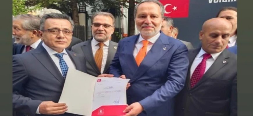 RAFET OKAY, YRP ÇERKEZKÖY İLÇE BAŞKANI OLDU