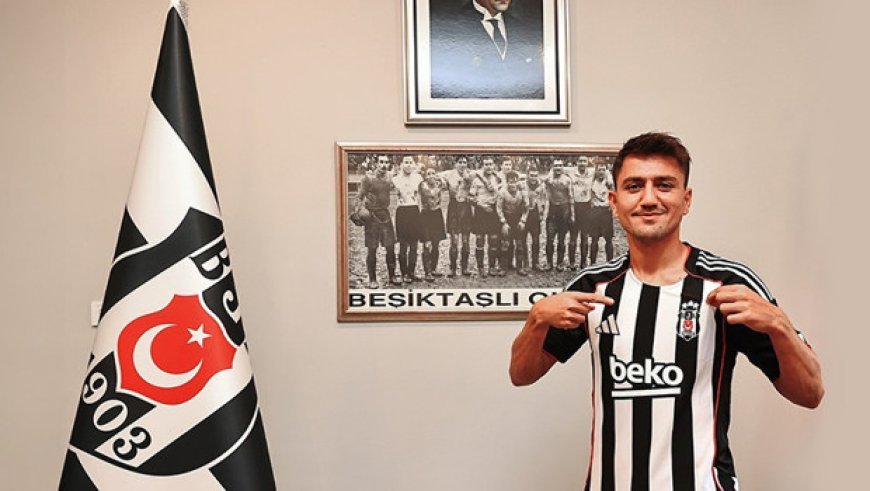 Cengiz Ünder'den Beşiktaş taraftarına ilk mesaj: 'Bu fırsatı değerlendirip sizleri gururlandırmaya söz veriyorum'