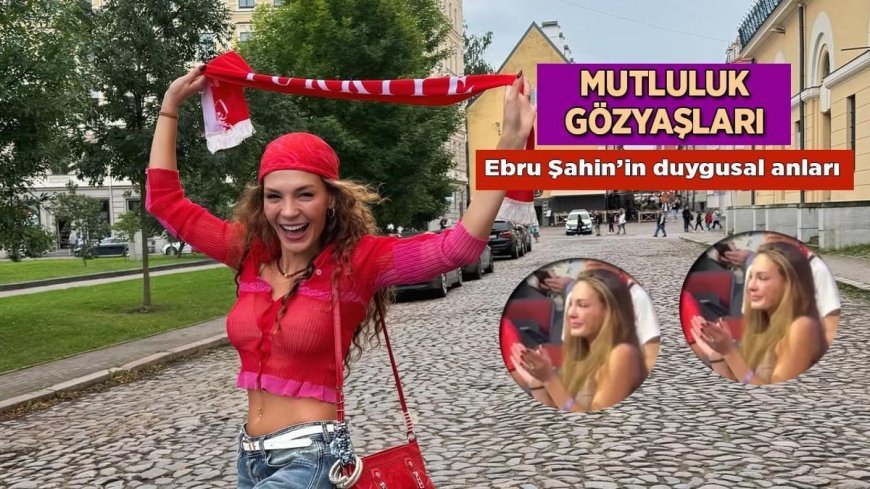 Haberler: Türkiye, Polonya'yı farklı yendi! Mutluluktan ağlayan Ebru Şahin eşi Cedi Osman'a sarıldı