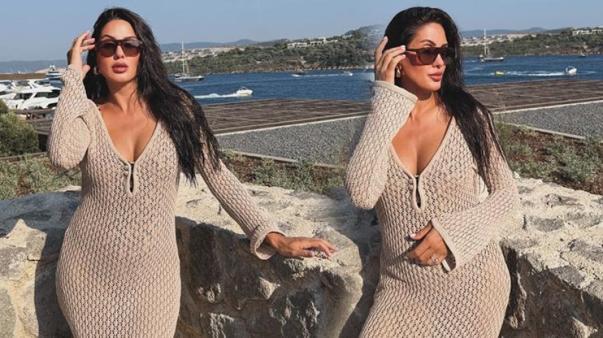 Doğum sonrası fit haliyle dikkat çekti! Eski formuna kavuşan Survivor Sahra Işık bebeğinin son halini paylaştı