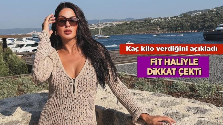 Doğum sonrası kaç kilo verdiğini açıkladı! Eski formuna kavuşan Survivor Sahra Işık bebeğinin son halini paylaştı