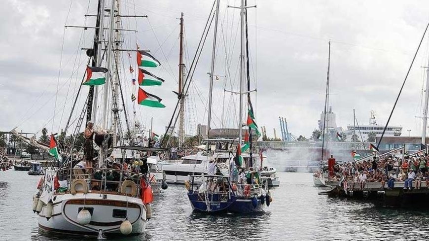 Küresel Sumud Filosu Gazze’ye doğru yola çıkıyor