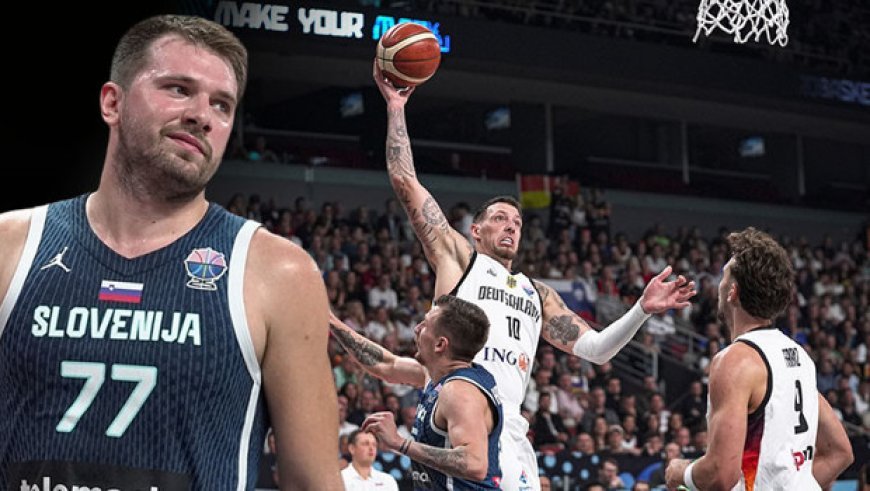 Doncic'in çabası yetmedi, Almanya yarı finale yükseldi!