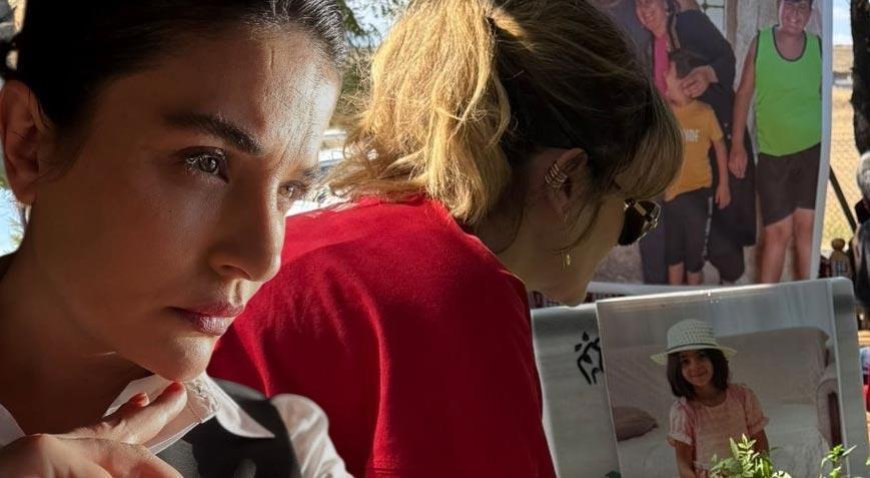 Gonca Vuslateri Narin Güran’ın mezarını ziyaret etti, gözyaşlarını tutamadı