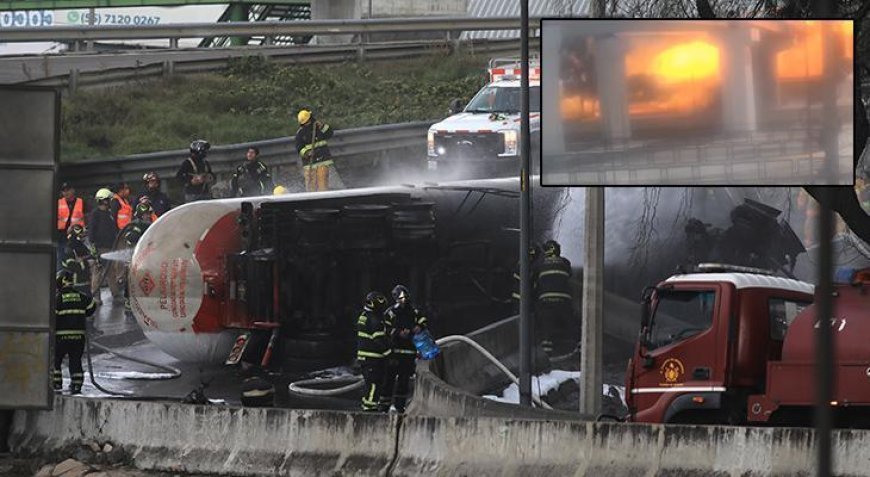 Meksika'da LPG tankeri bomba gibi patladı: Çok sayıda ölü ve yaralı var!